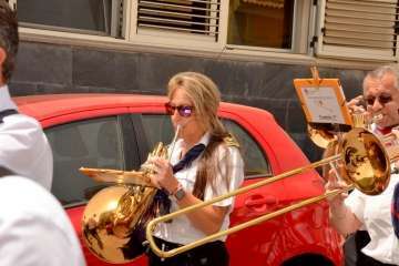 San Ignacio de Loyola se despide de sus fiestas en La Majadilla-Telde (Foto Francisco Javier Santana)